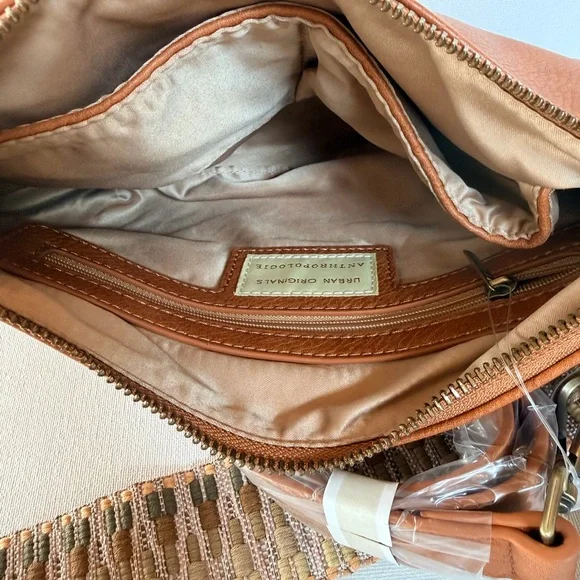 Anthropologie Tan Crossbody Bag - Picture 4 of 5